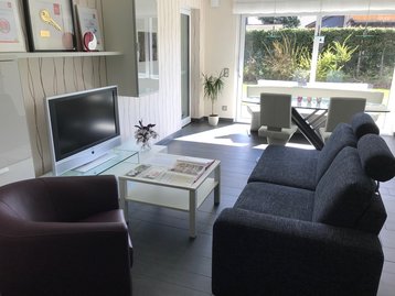 Musterhaus Großkoschen: Hauptwohnung Wohnzimmer