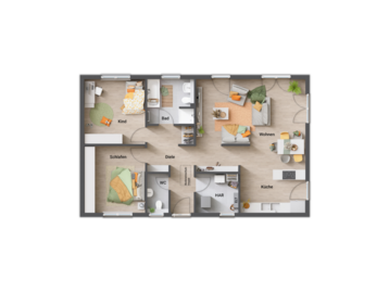 Hausbau mit Grundstück Tettau