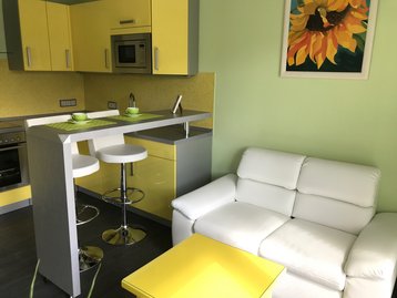 Musterhaus Großkoschen: Einliegerwohnung Wohnküche