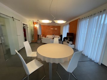 Musterhaus Cottbus: Ess- und Wohnbereich