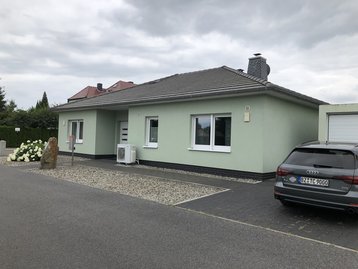 Musterhaus Großkoschen: Straßenansicht