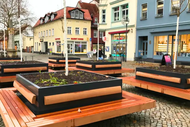 Stadt Senftenberg am Wasser im Lausitzer Seenland