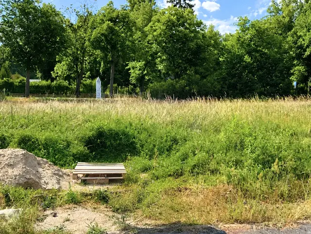 Baugrundstück in einem Wohngebiet in der Lausitz