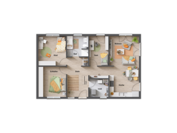 Hausbau mit Grundstück Tettau