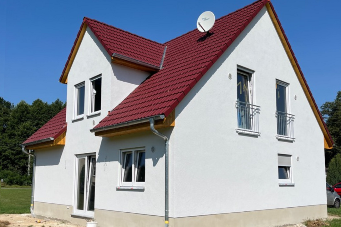 Einfamilienhaus Neubau Baugesellschaft Brechel Calau Region Lausitz