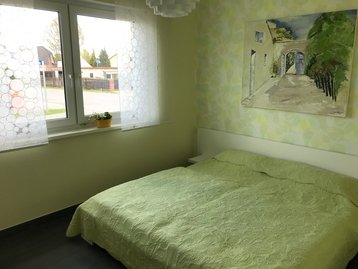Musterhaus Großkoschen: Einliegerwohnung Schlafzimmer